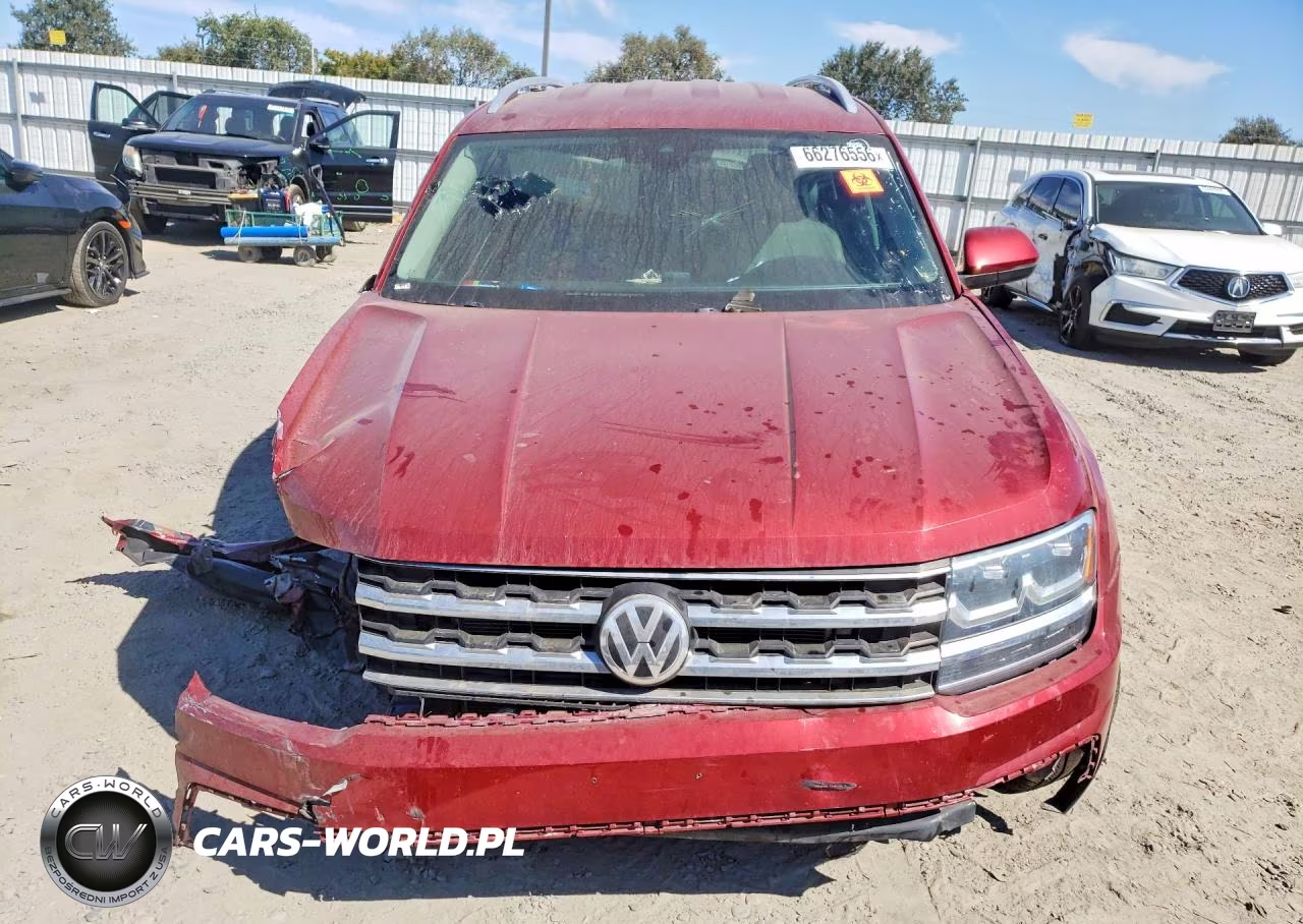 2018 Volkswagen Atlas Se VIN:1V2LR2CA1JC548767 - 5