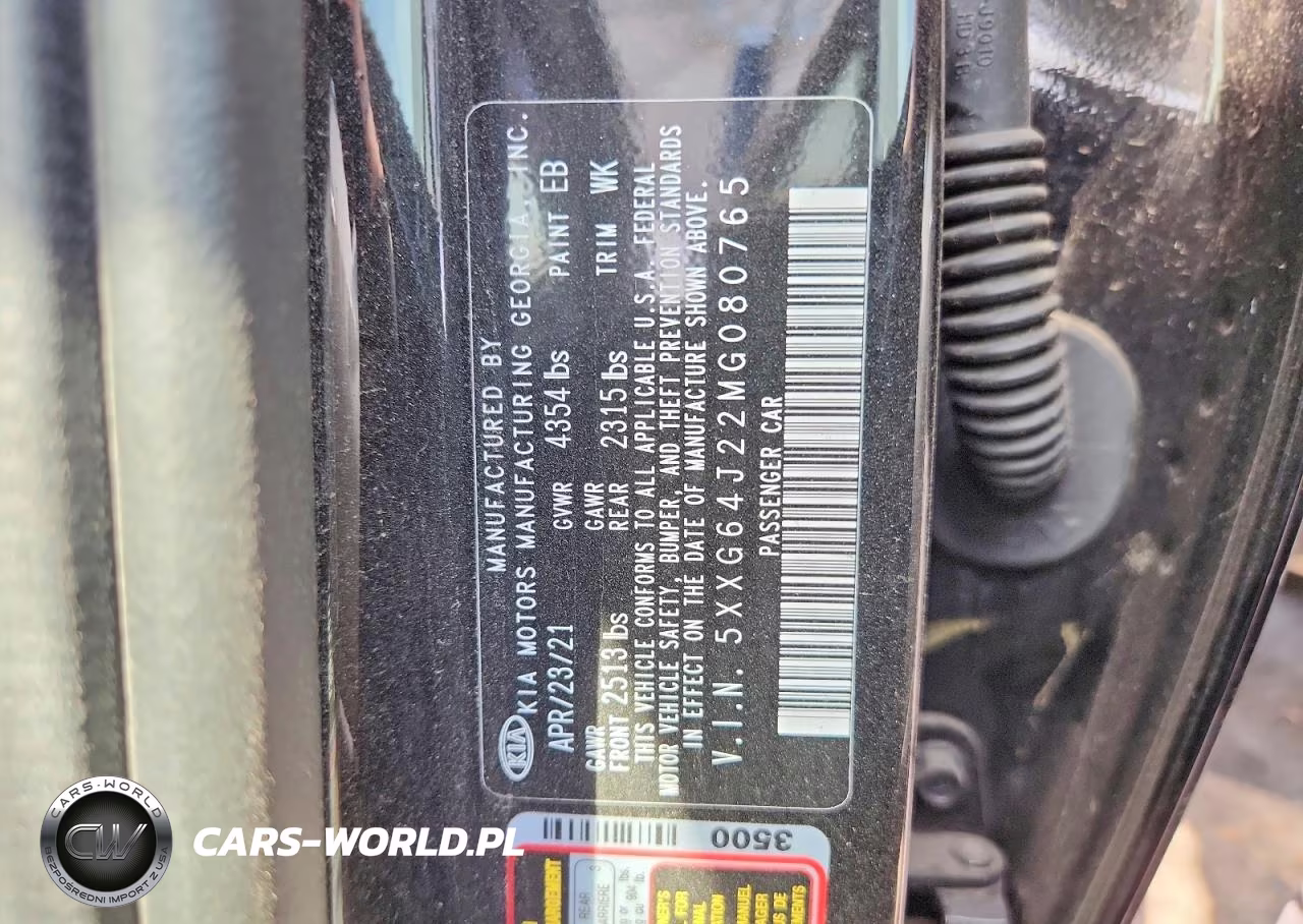 2021 Kia K5 Gt Line VIN:5XXG64J22MG080765 - 12