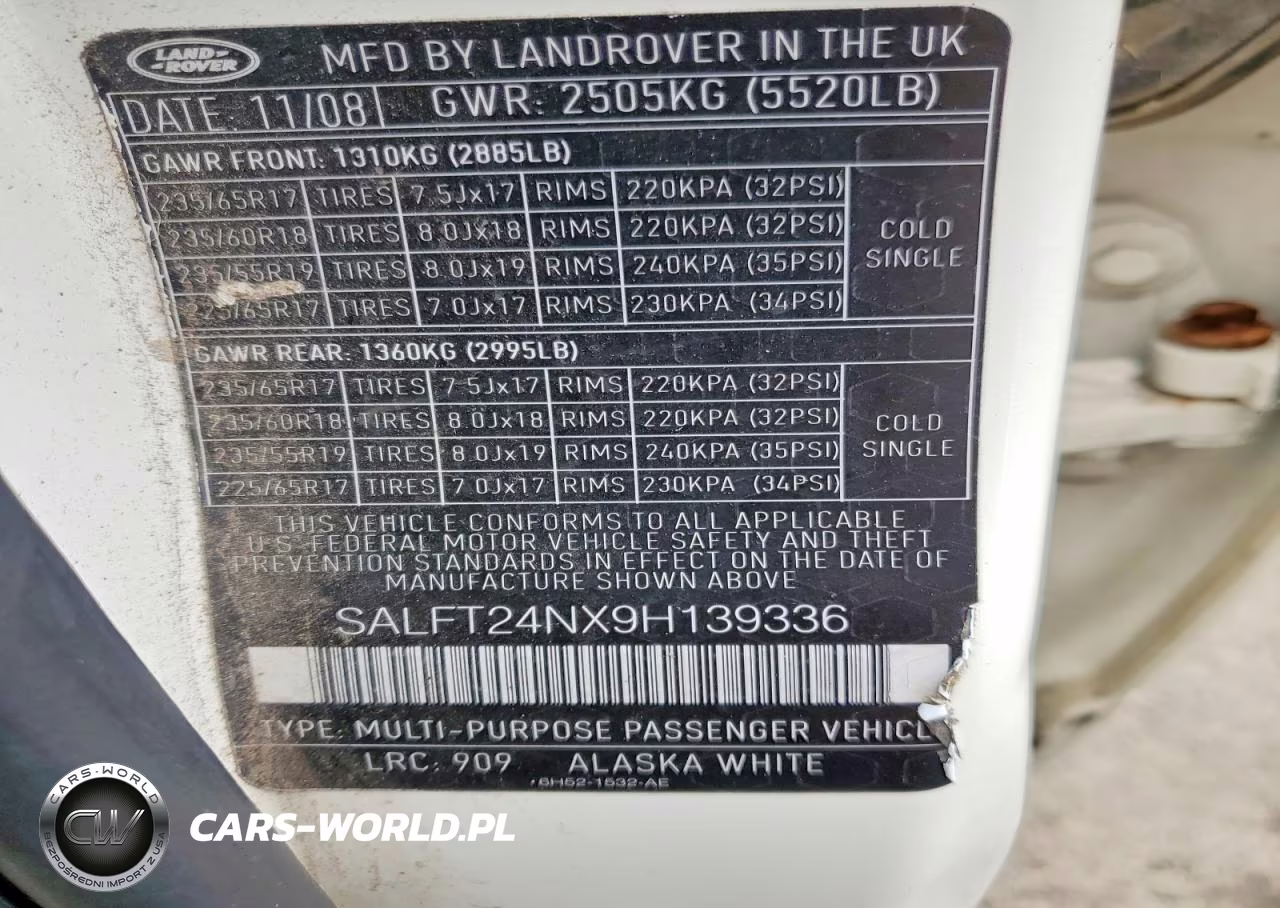 2009 Land Rover Lr2 Hse Technology VIN:SALFT24NX9H139336 - 13