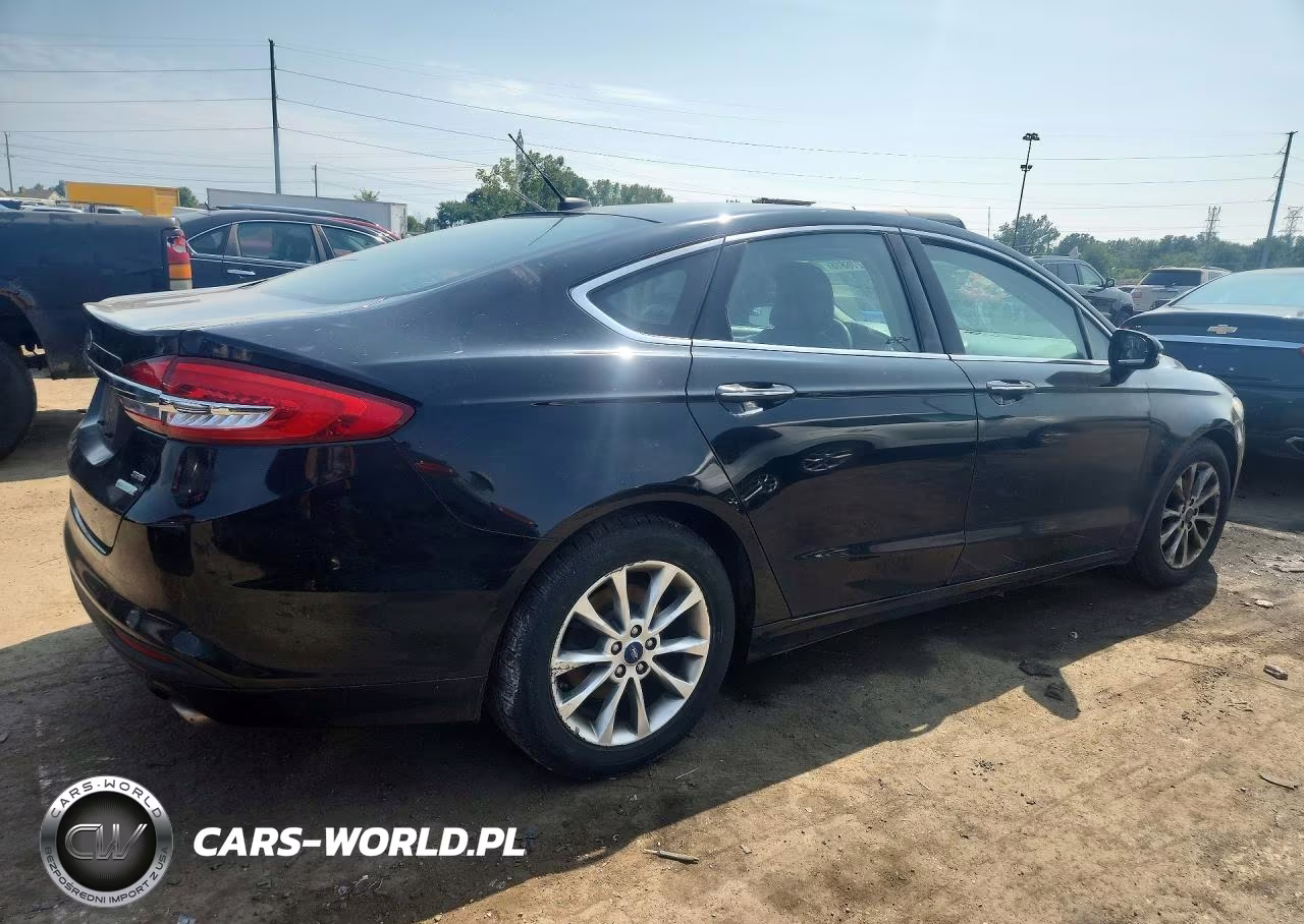 2017 Ford Fusion Se VIN:3FA6P0HD7HR111384 - 3