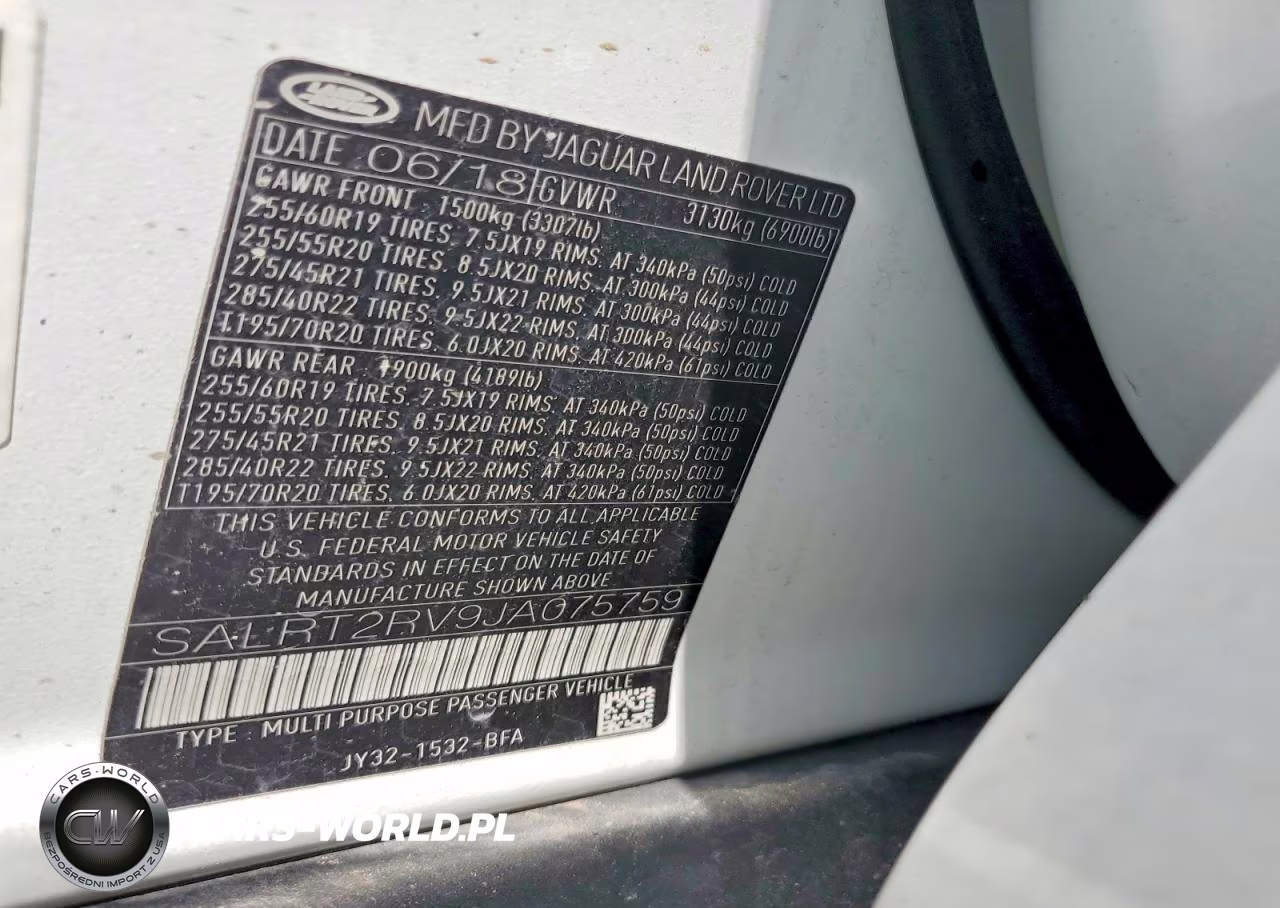 2018 Land Rover Discovery Hse Luxury VIN:SALRT2RV9JA075759 - 13