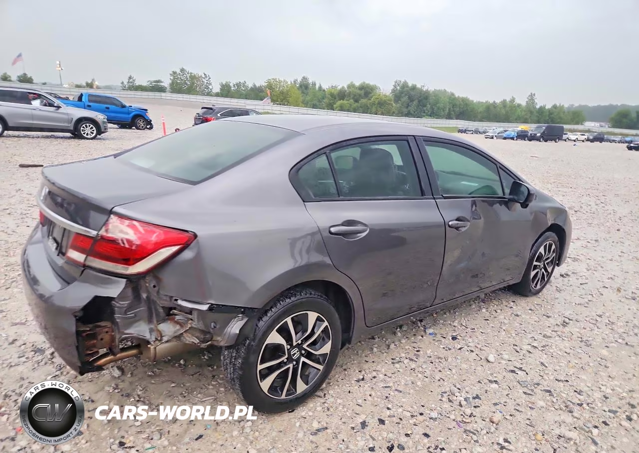 2015 Honda Civic Ex VIN:19XFB2F88FE053770 - 3