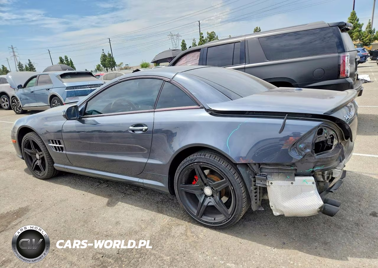 2011 Mercedes-Benz Sl 550 VIN:WDBSK7BA0BF164235 - 2