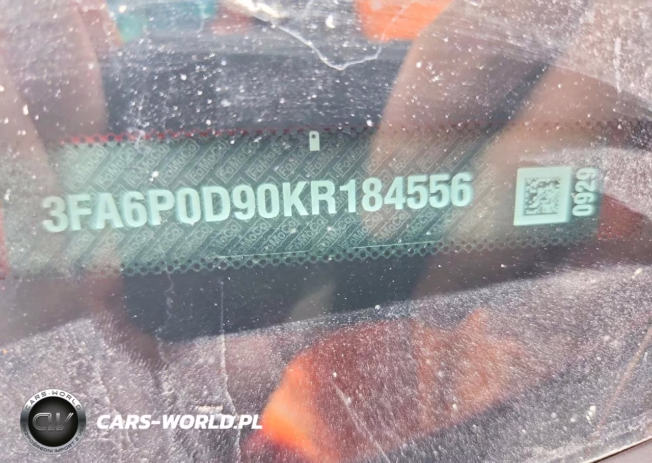 2019 Ford Fusion Titanium VIN:3FA6P0D90KR184556 - 12