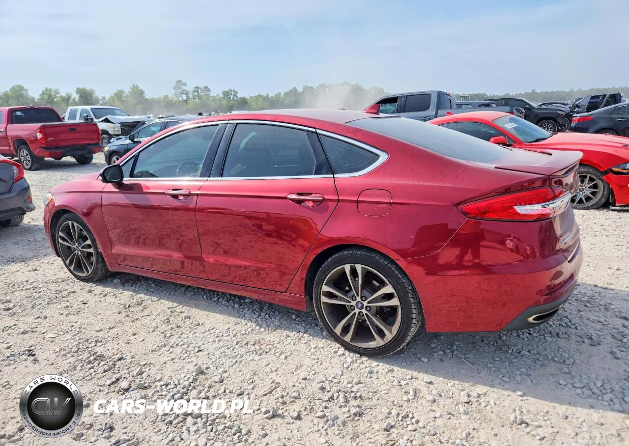 2019 Ford Fusion Titanium VIN:3FA6P0D90KR184556 - 2