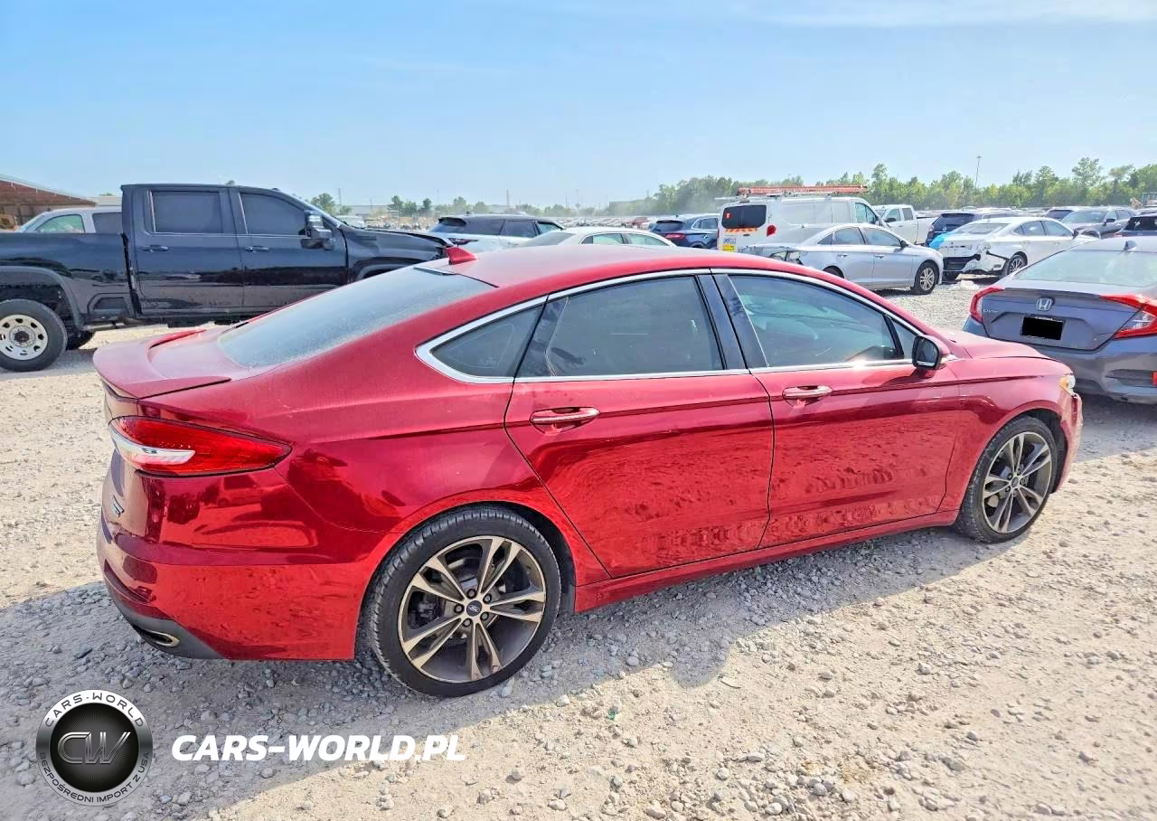 2019 Ford Fusion Titanium VIN:3FA6P0D90KR184556 - 3