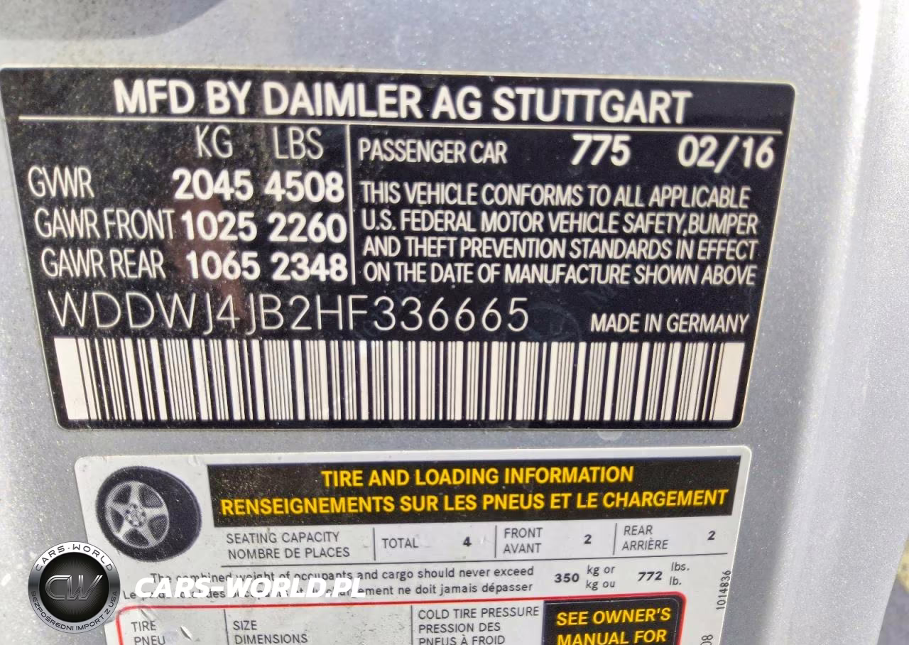 2017 Mercedes-Benz C 300 VIN:WDDWJ4JB2HF336665 - 12