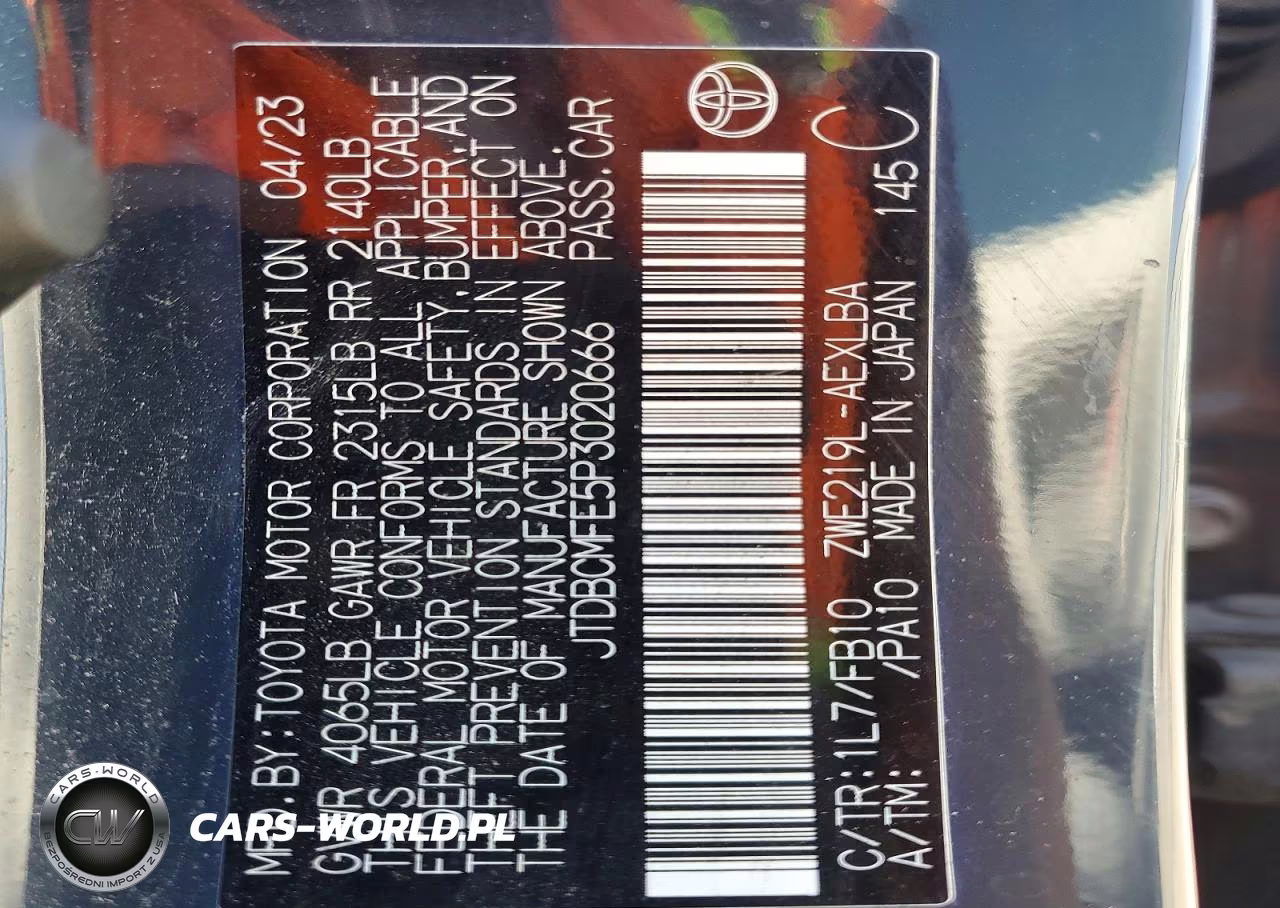 2023 Toyota Corolla Hybrid Le VIN:JTDBCMFE5P3020666 - 12