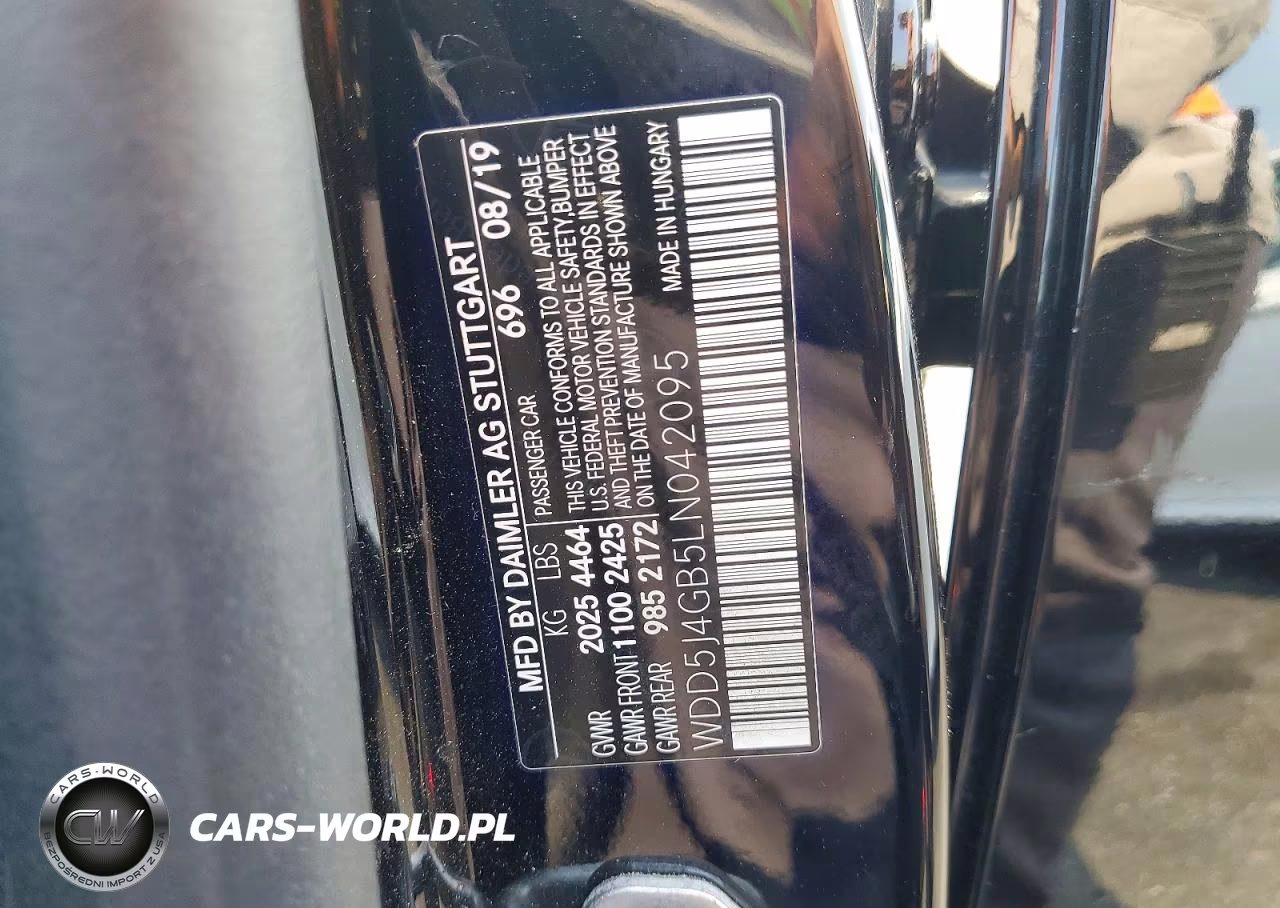 2020 Mercedes-Benz Cla 250 VIN:WDD5J4GB5LN042095 - 12