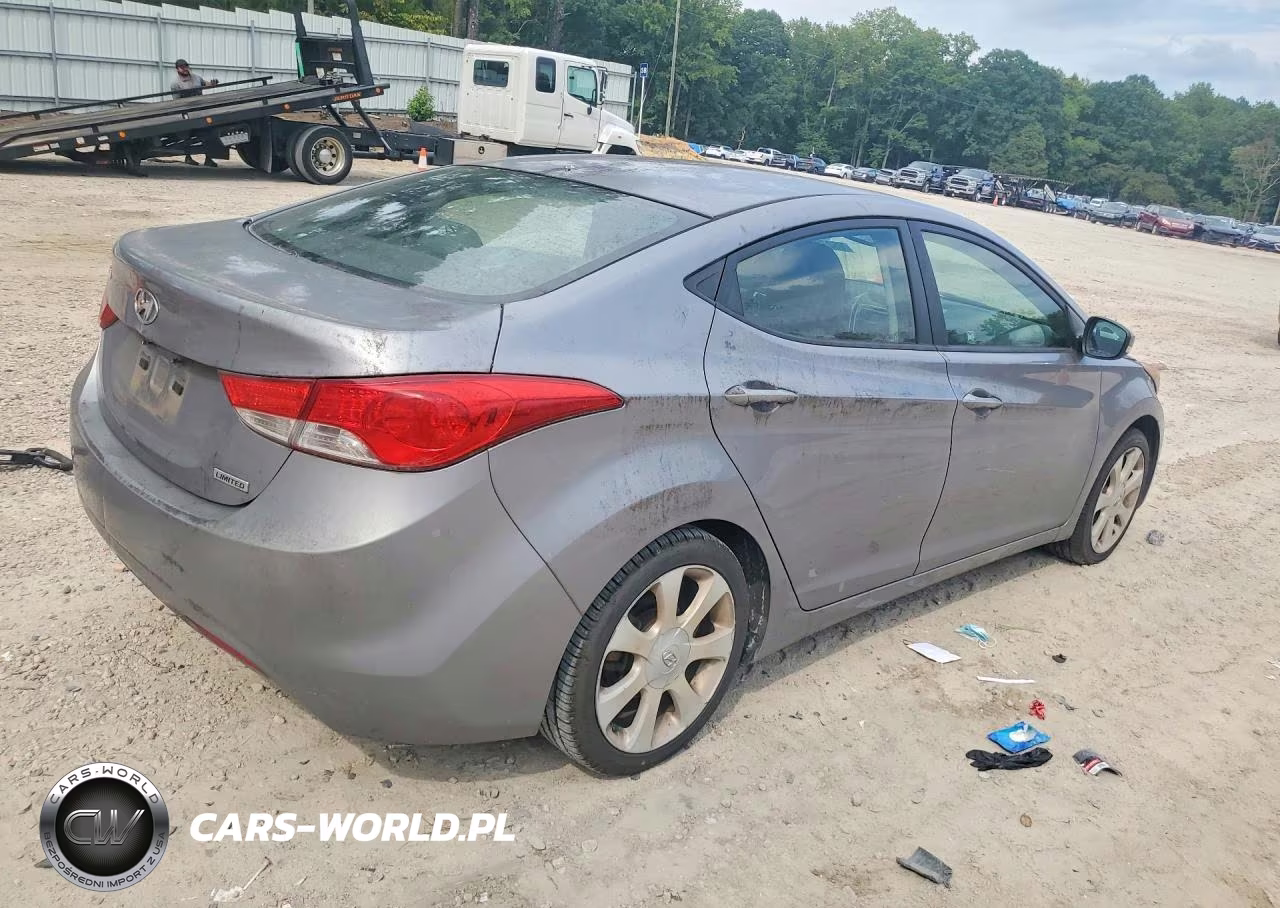 2013 Hyundai Elantra Limited VIN:KMHDH4AE1DU696213 - 3