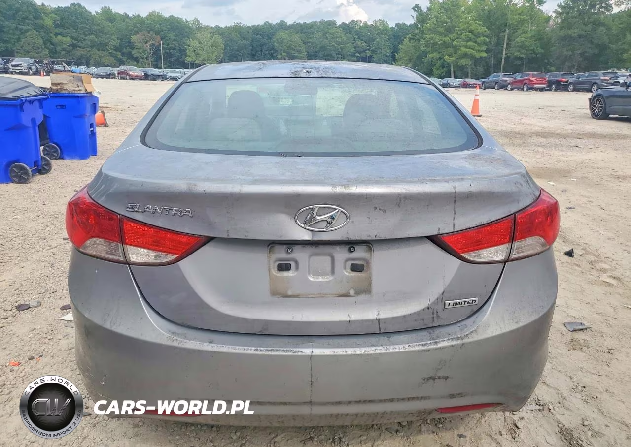 2013 Hyundai Elantra Limited VIN:KMHDH4AE1DU696213 - 6