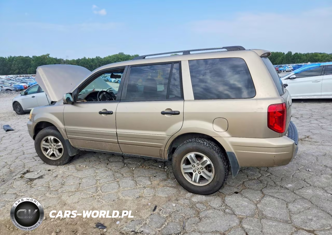 2005 Honda Pilot Exl VIN:5FNYF18595B017248 - 2