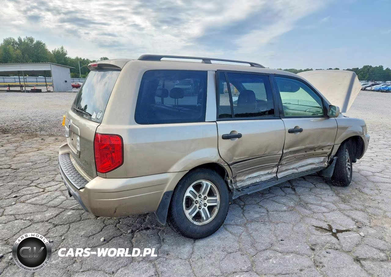 2005 Honda Pilot Exl VIN:5FNYF18595B017248 - 3