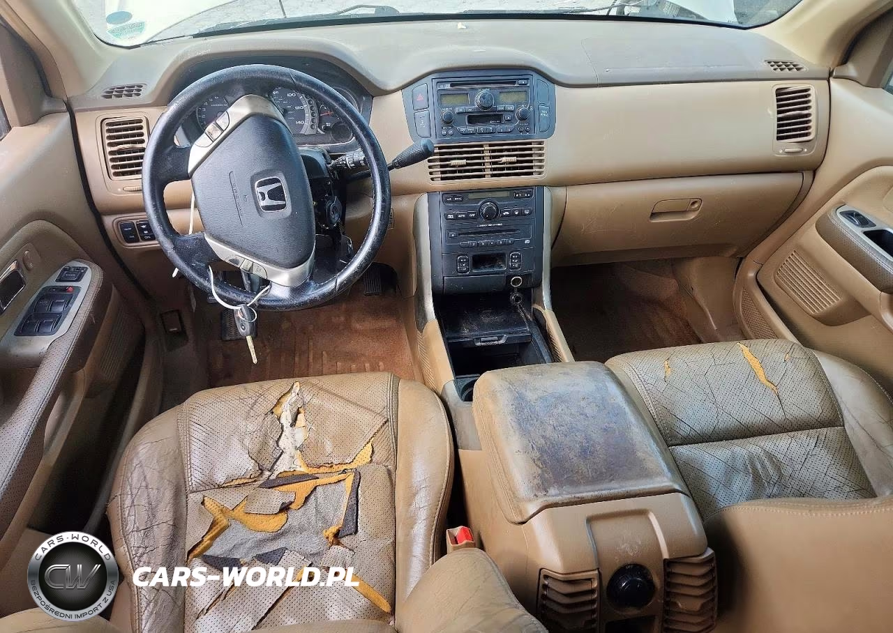 2005 Honda Pilot Exl VIN:5FNYF18595B017248 - 8