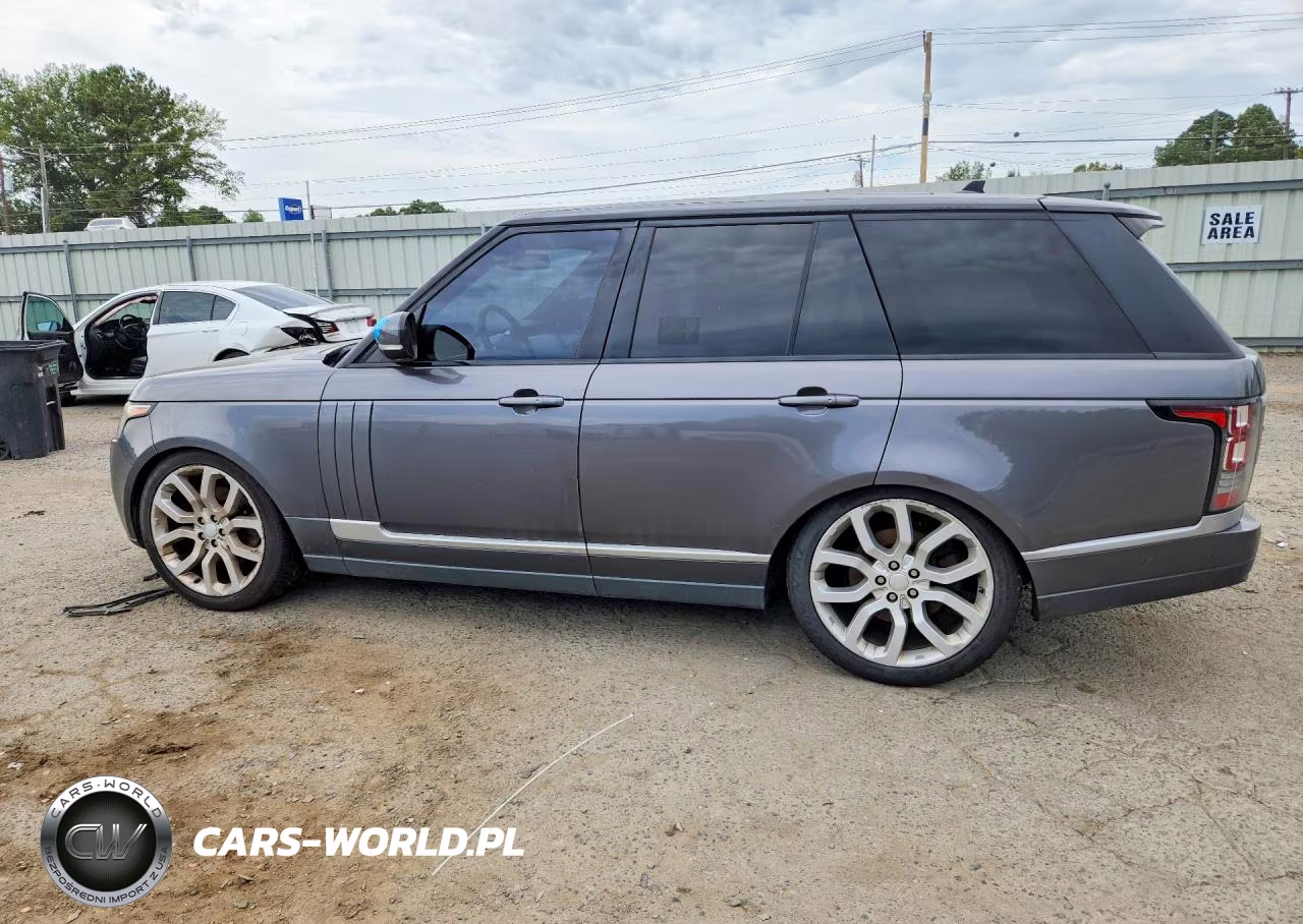 2016 Land Rover Range Rover Hse VIN:SALGS2KF5GA290433 - 2