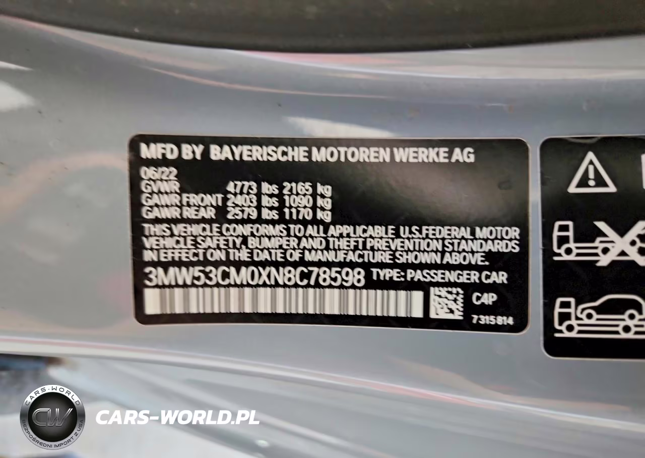 2022 BMW M240Xi VIN:3MW53CM0XN8C78598 - 12