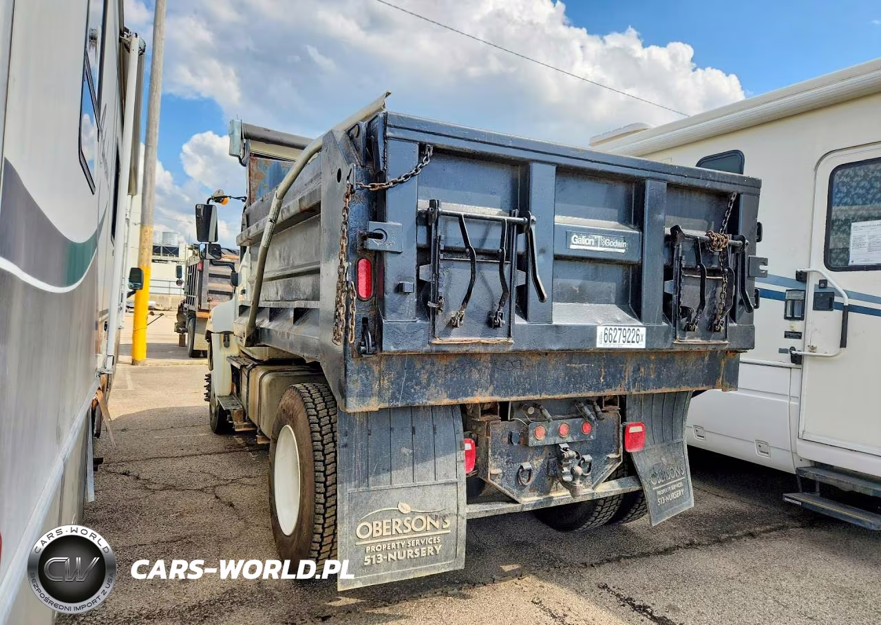 2016 Hino 258-268 Dump Truck VIN:5PVNJ8JV5G4S60781 - 2