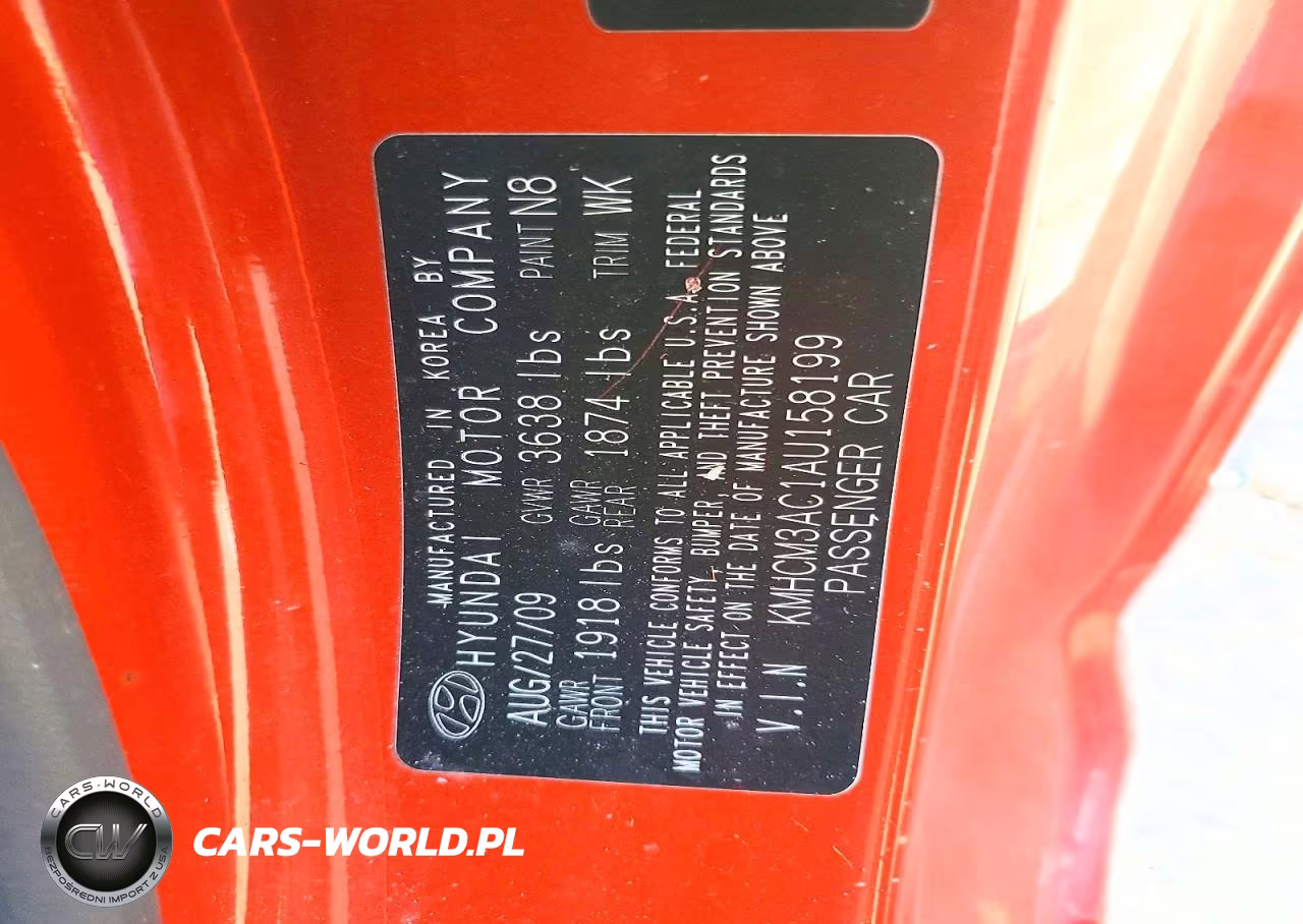 2010 Hyundai Accent Gs VIN:KMHCM3AC1AU158199 - 12