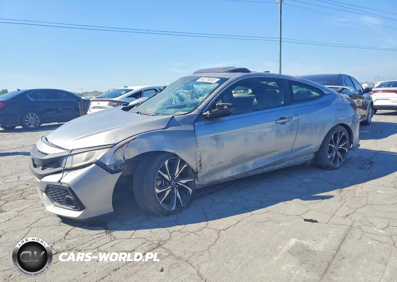 2017 Honda Civic Si VIN:2HGFC3A5XHH750186 - 1