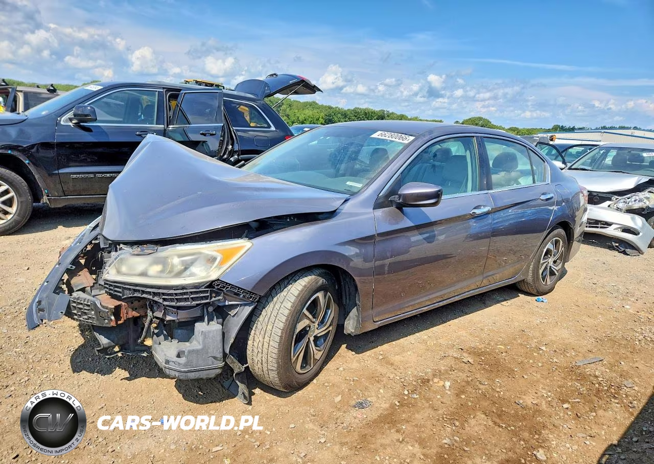 2016 Honda Accord Lx VIN:1HGCR2F32GA214848 - 1