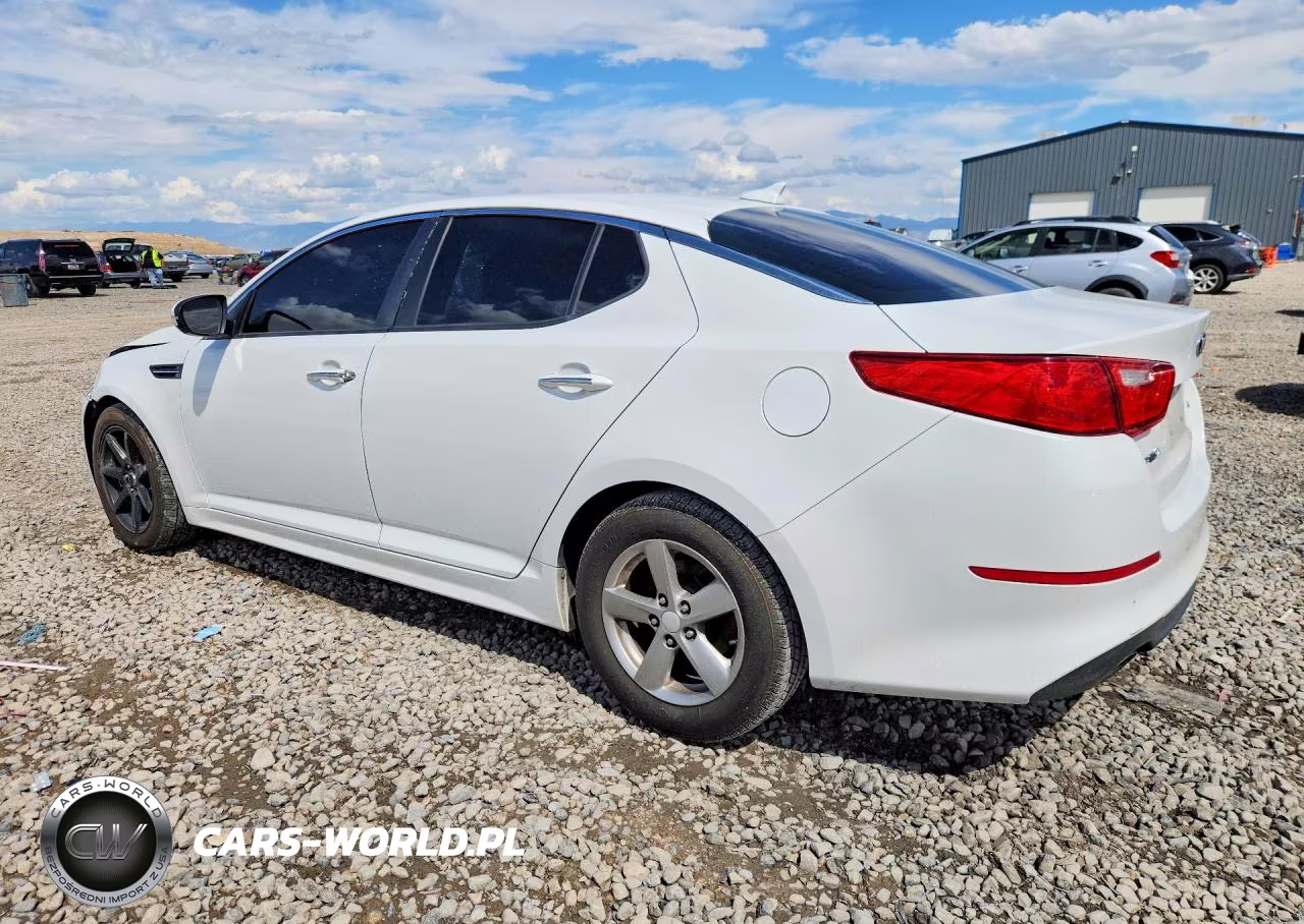 2014 Kia Optima Lx VIN:5XXGM4A73EG277544 - 2