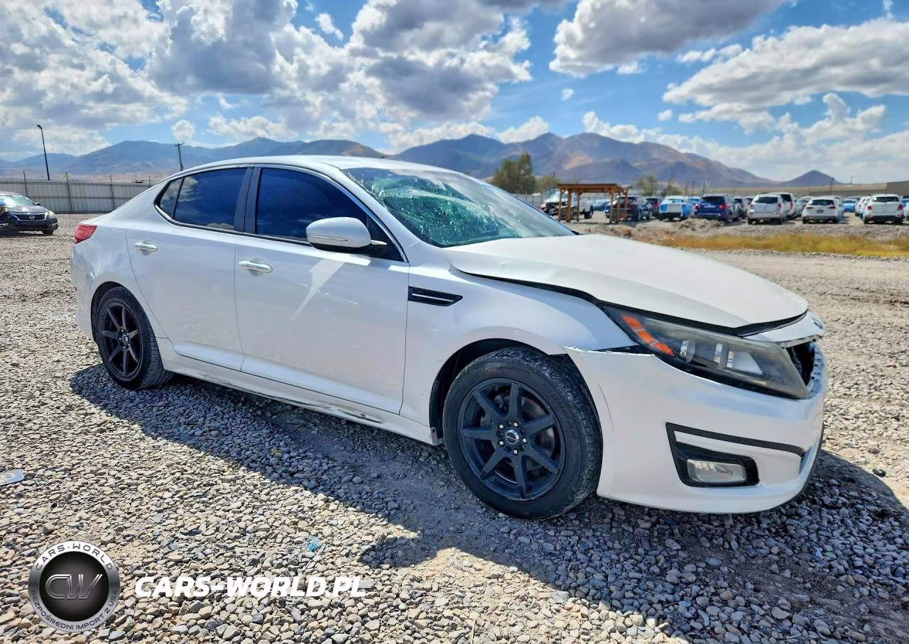 2014 Kia Optima Lx VIN:5XXGM4A73EG277544 - 4