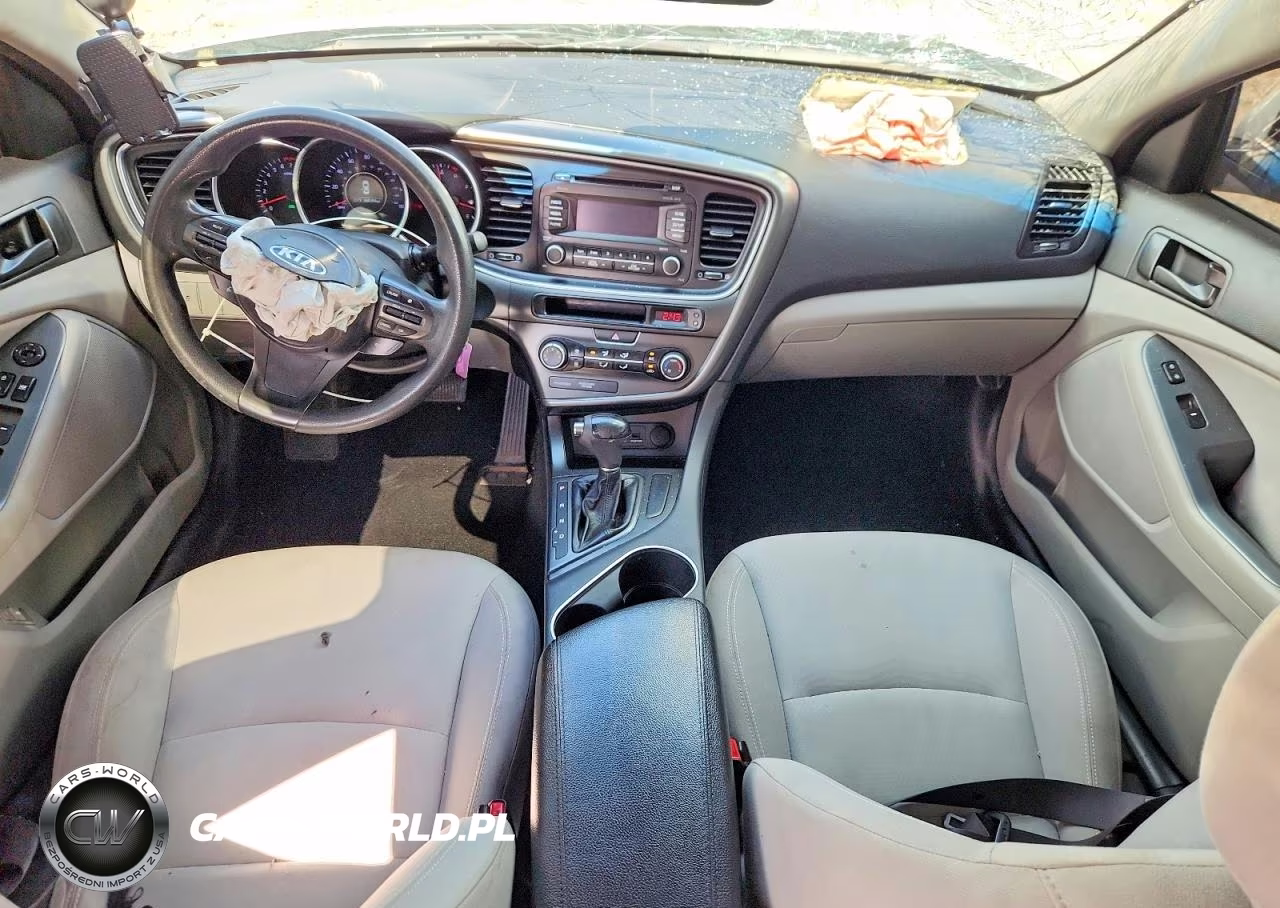2014 Kia Optima Lx VIN:5XXGM4A73EG277544 - 8