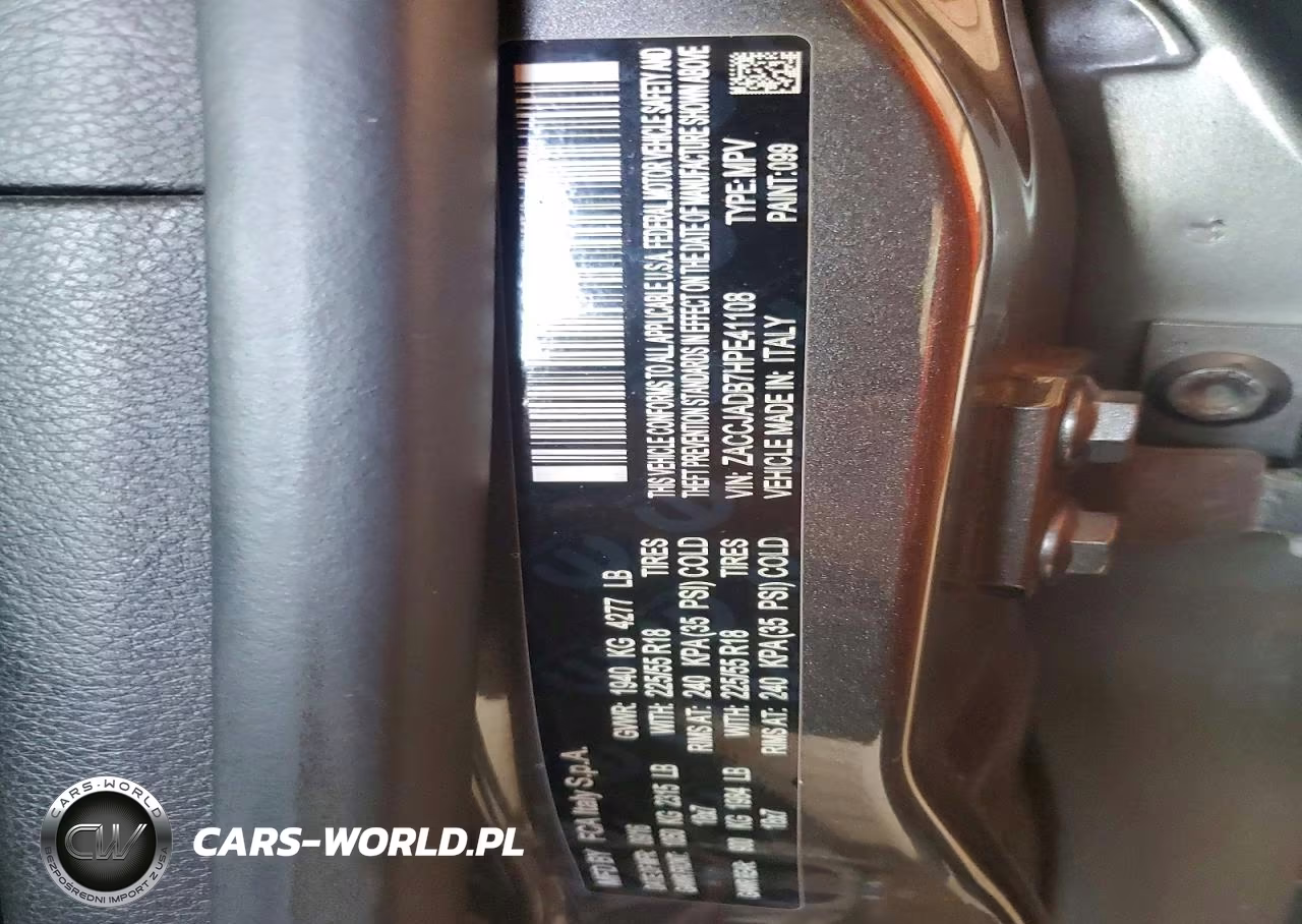 2017 Jeep Renegade Limited VIN:ZACCJADB7HPE41108 - 12
