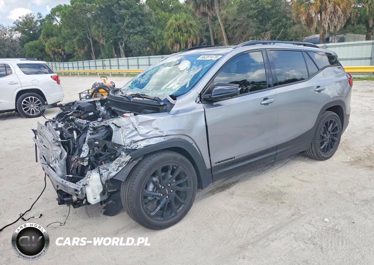 2023 GMC Terrain Slt VIN:3GKALPEG6PL244571 - 1