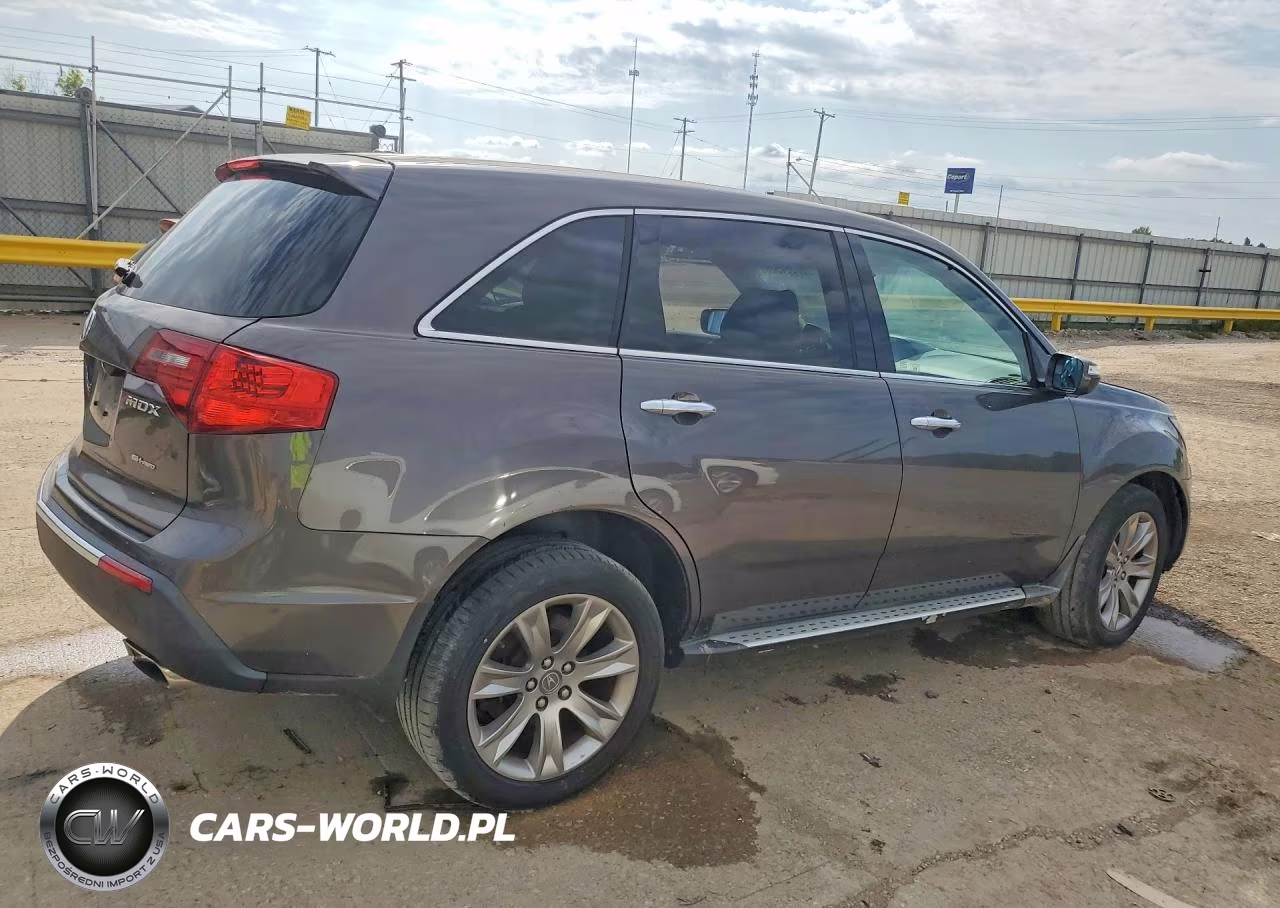 2011 Acura Mdx Advance VIN:2HNYD2H58BH541230 - 3