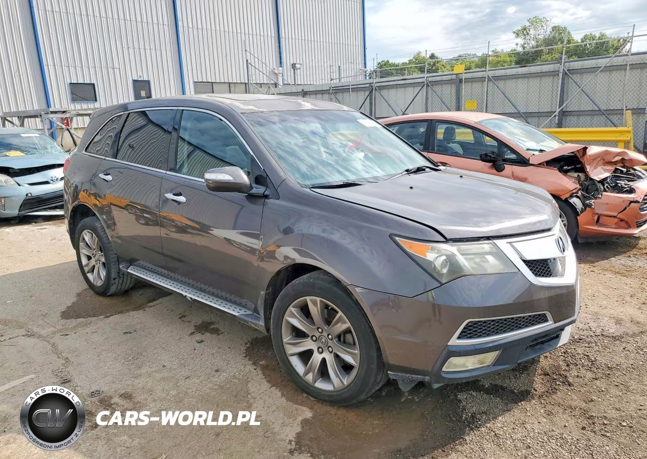 2011 Acura Mdx Advance VIN:2HNYD2H58BH541230 - 4