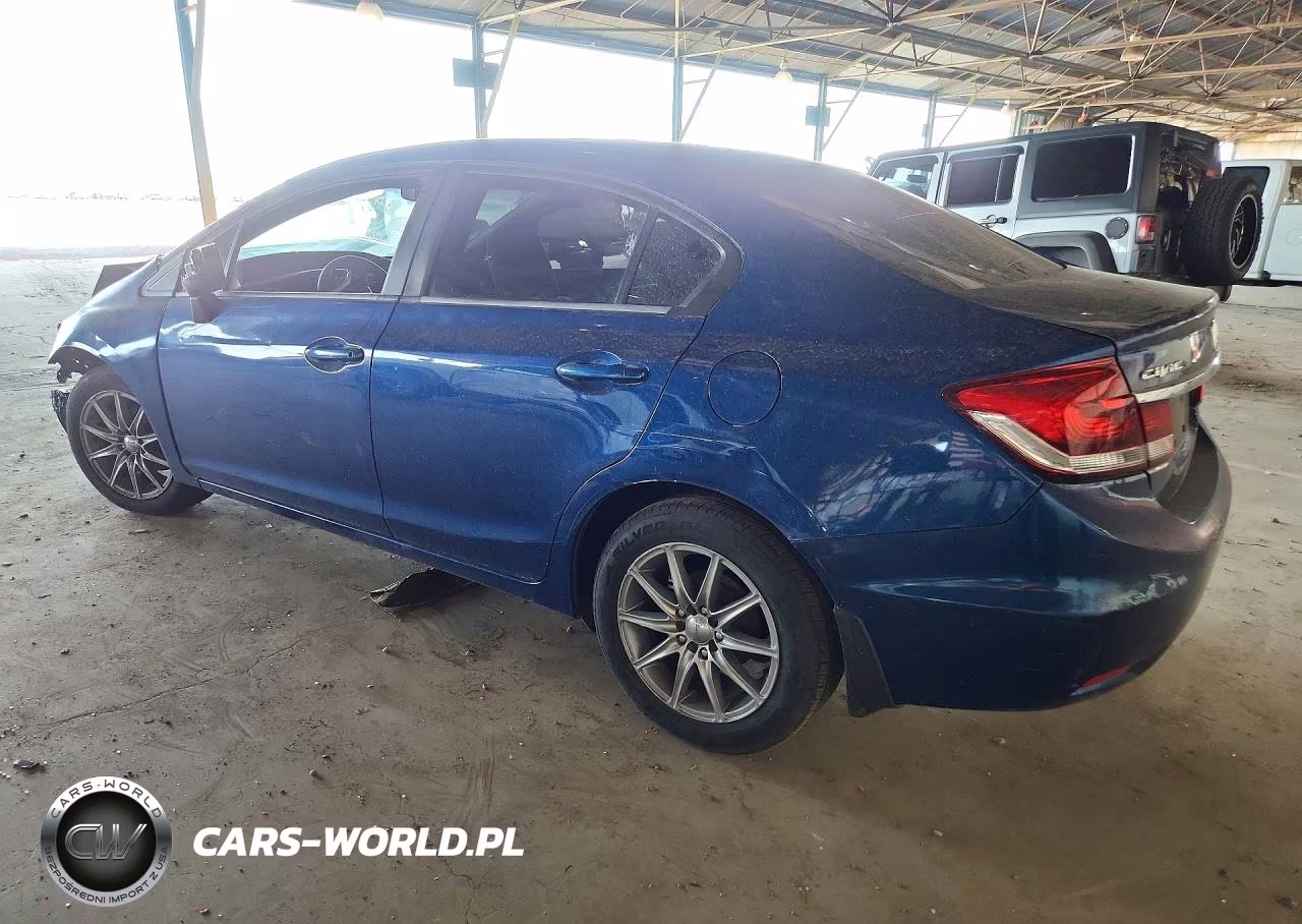 2014 Honda Civic Lx VIN:19XFB2E5XEE073816 - 2