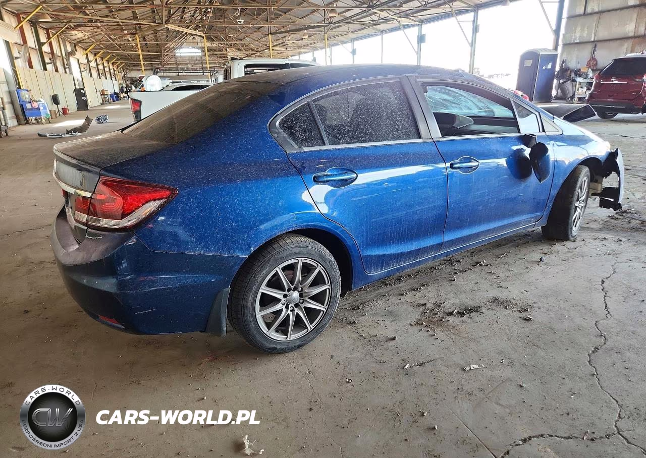 2014 Honda Civic Lx VIN:19XFB2E5XEE073816 - 3