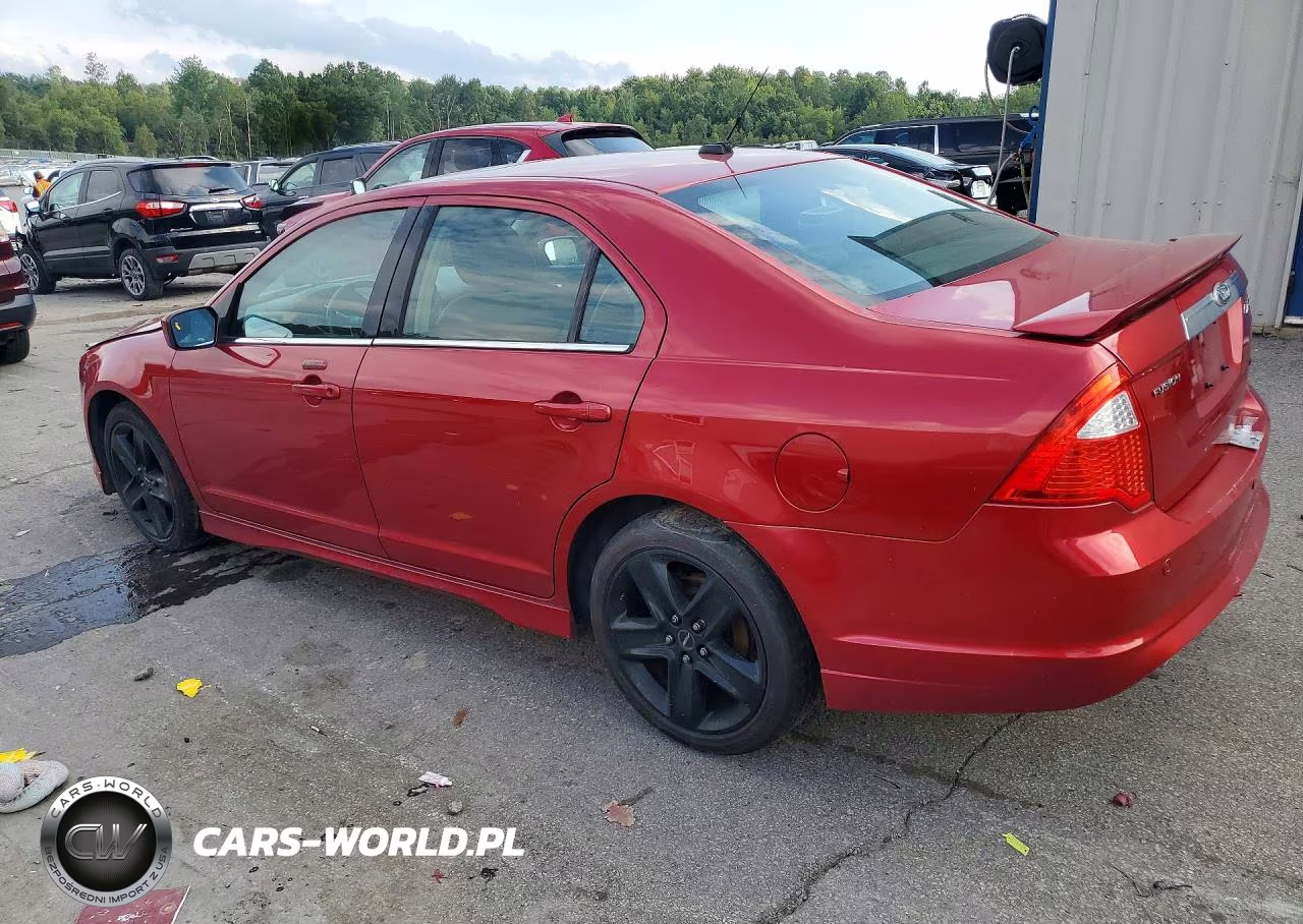 2010 Ford Fusion Sport VIN:3FAHP0KC3AR386670 - 2