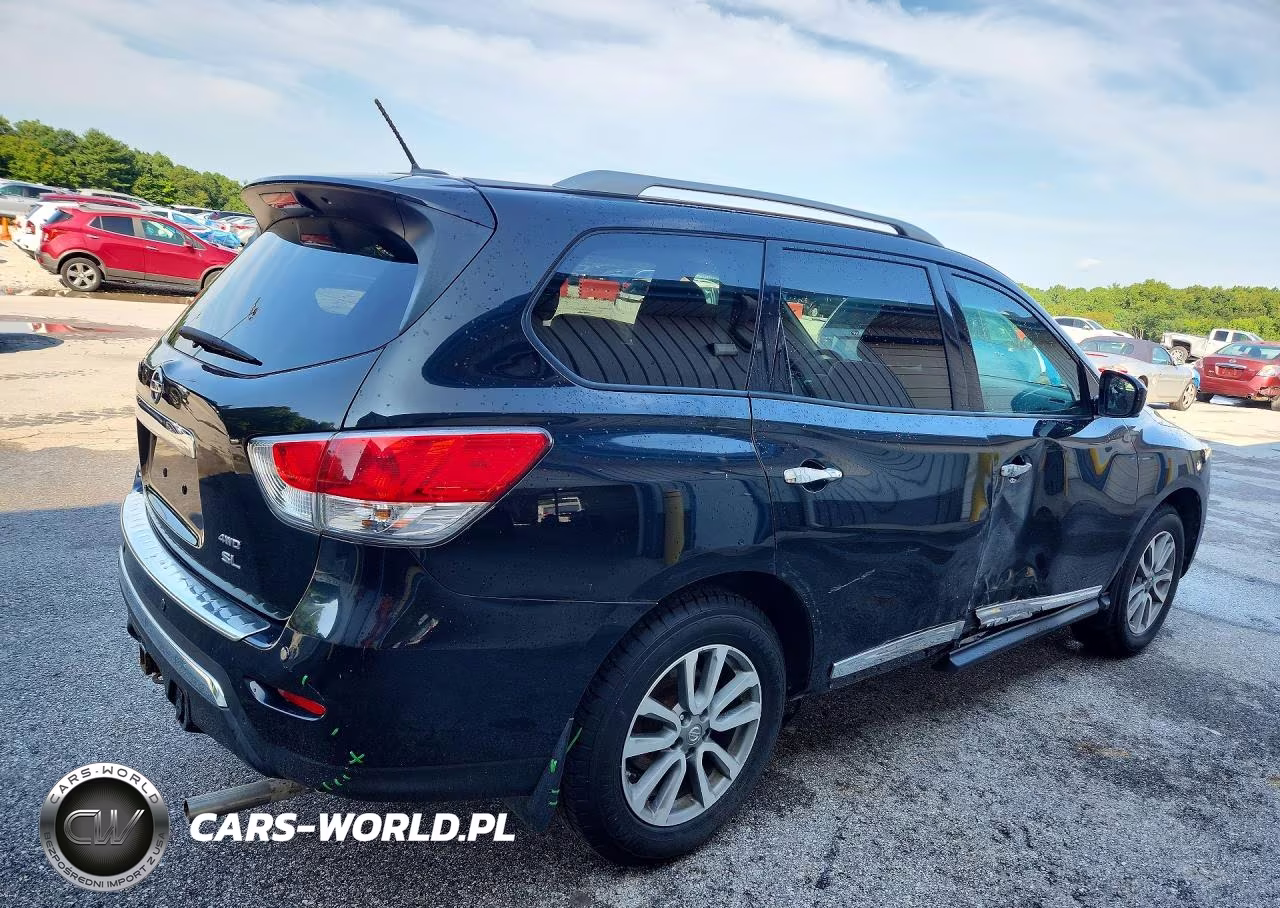 2016 Nissan Pathfinder Sl VIN:5N1AR2MM0GC636912 - 3