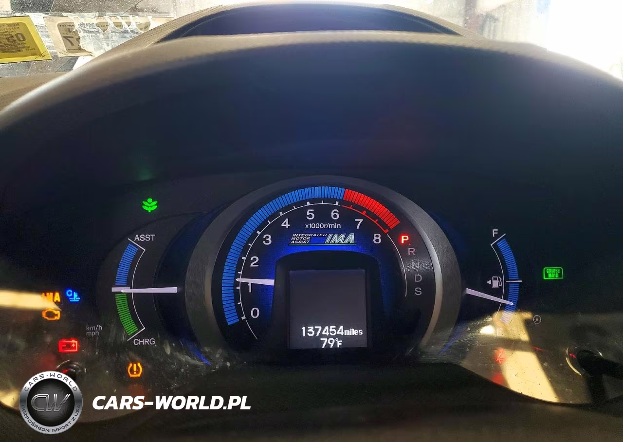 2011 Honda Insight Ex VIN:JHMZE2H75BS000829 - 9