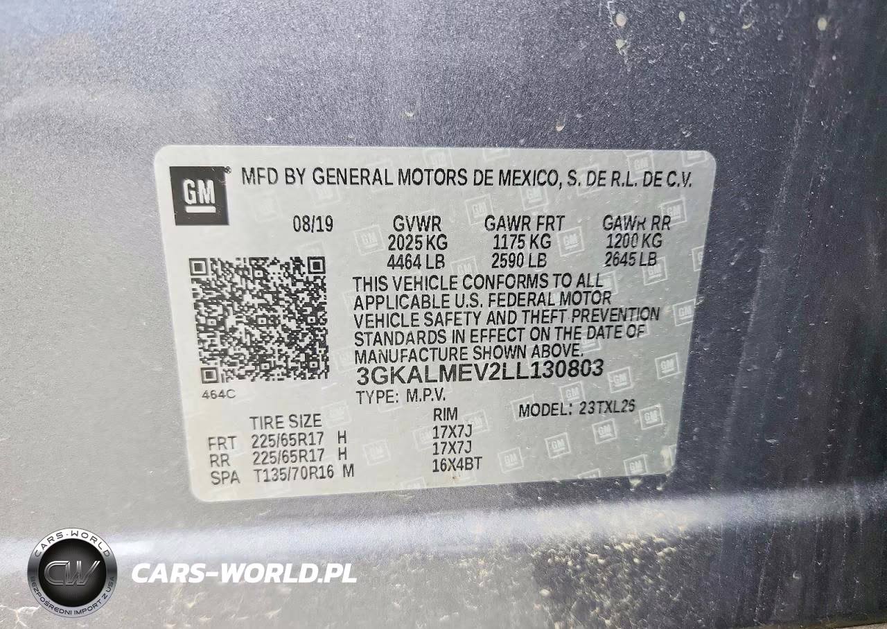 2020 GMC Terrain Sle VIN:3GKALMEV2LL130803 - 12