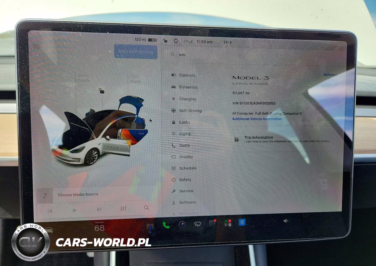 2017 Tesla Model 3 VIN:5YJ3E1EA3HF002053 - 9