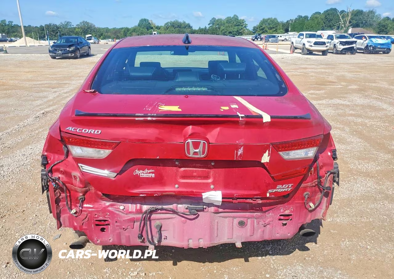 2022 Honda Accord Sport VIN:1HGCV2F32NA010625 - 6