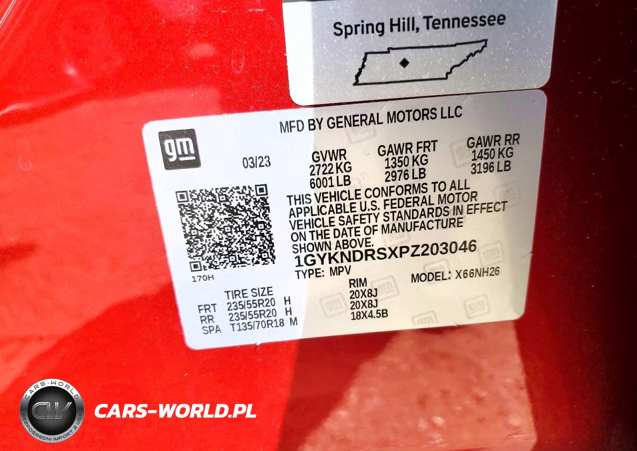 2023 Cadillac Xt5 Premium Luxury VIN:1GYKNDRSXPZ203046 - 14
