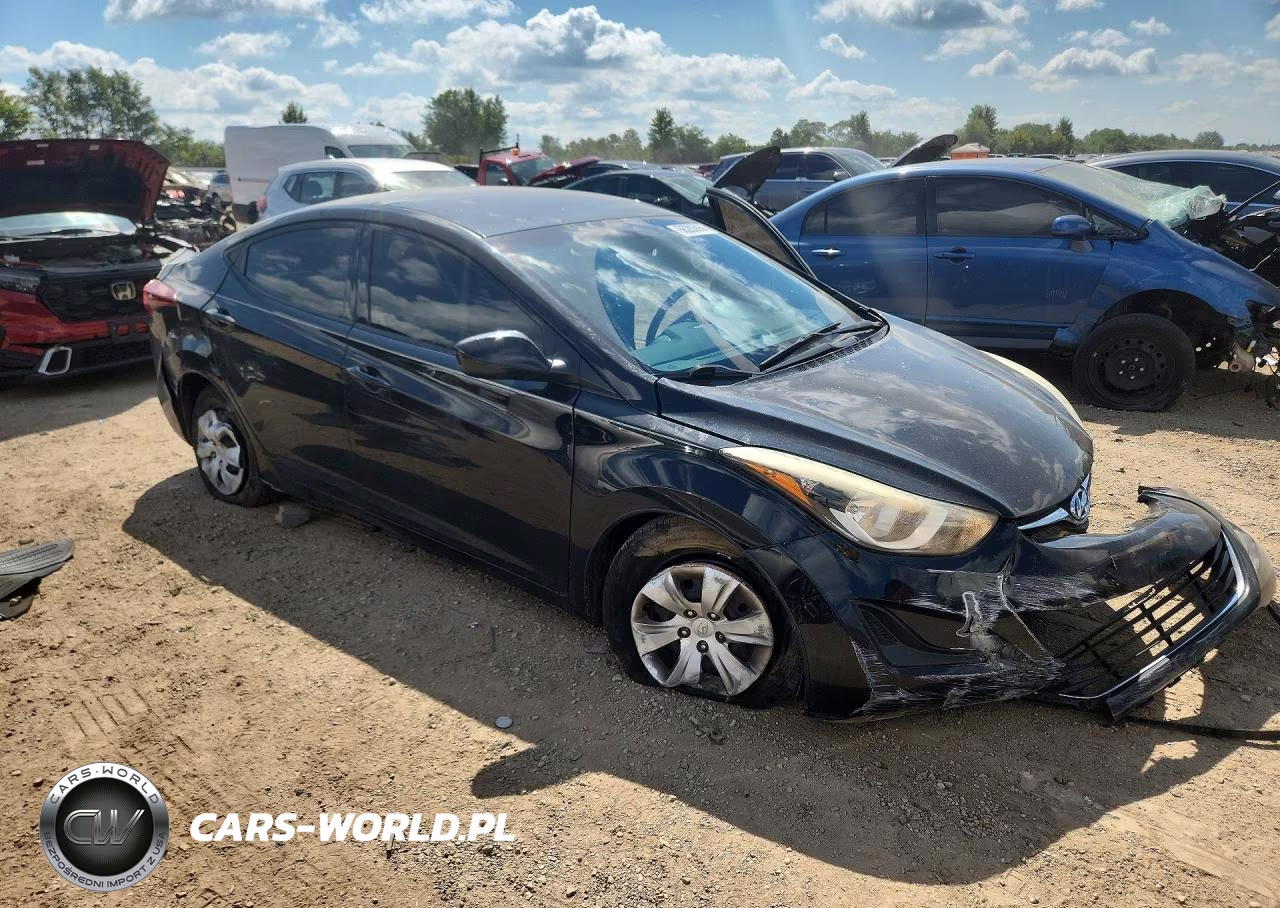 2016 Hyundai Elantra Se VIN:5NPDH4AEXGH667490 - 4