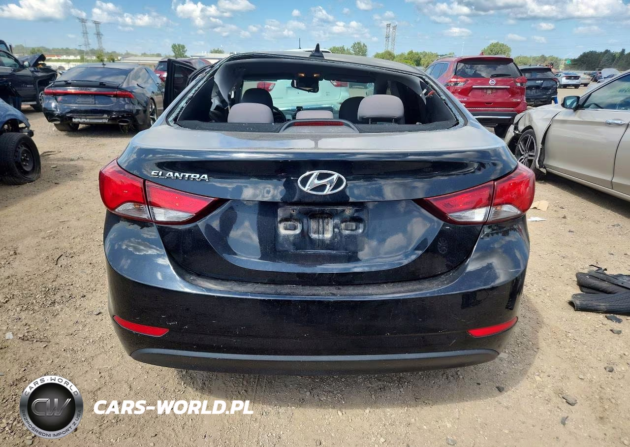 2016 Hyundai Elantra Se VIN:5NPDH4AEXGH667490 - 6