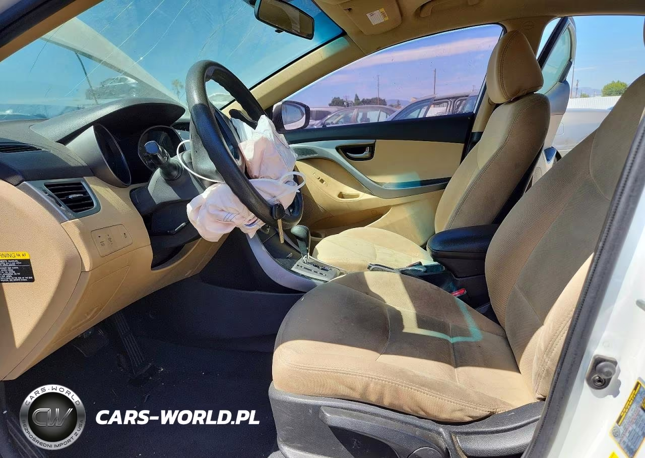 2013 Hyundai Elantra Gls VIN:5NPDH4AE9DH344561 - 7