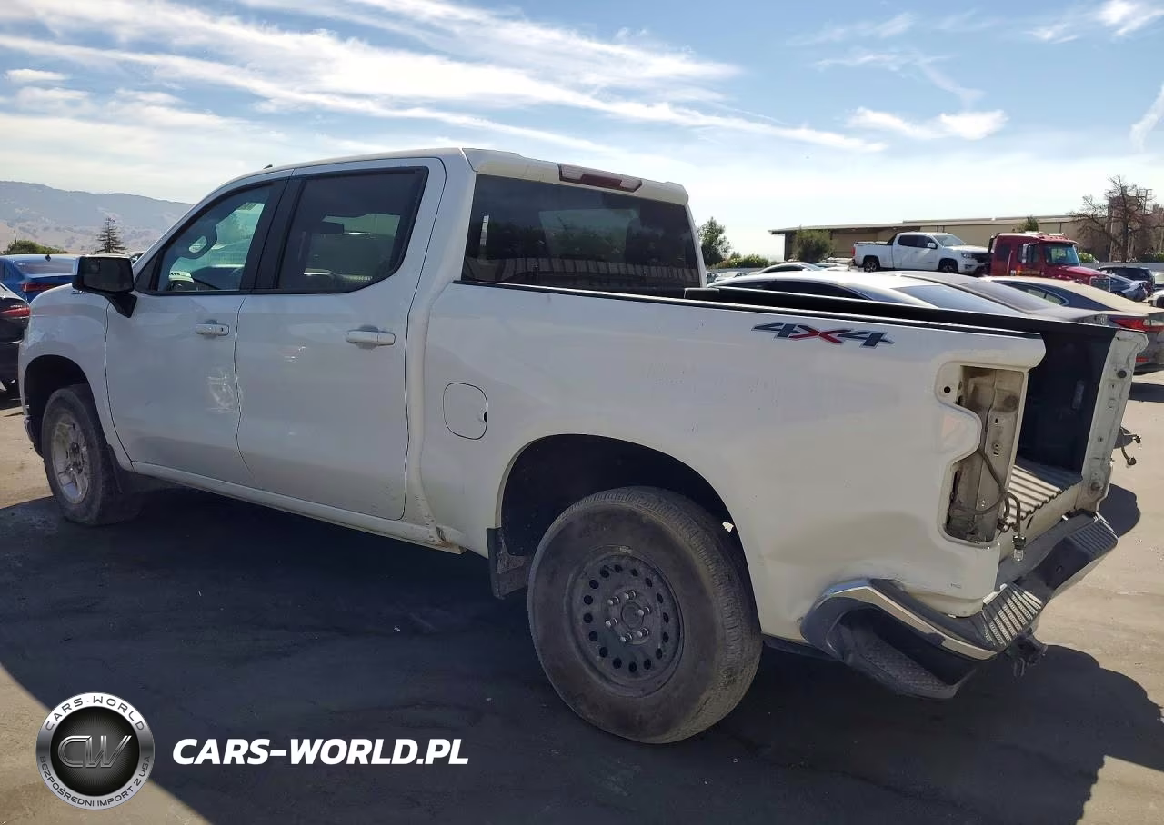 2021 Chevrolet Silverado K1500 Lt VIN:3GCUYDET2MG445037 - 2