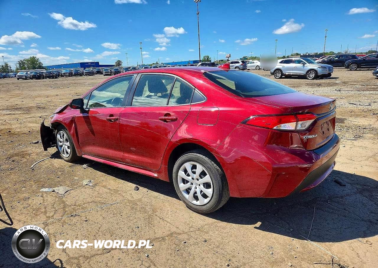 2022 Toyota Corolla Le VIN:JTDEPMAE3NJ193751 - 2