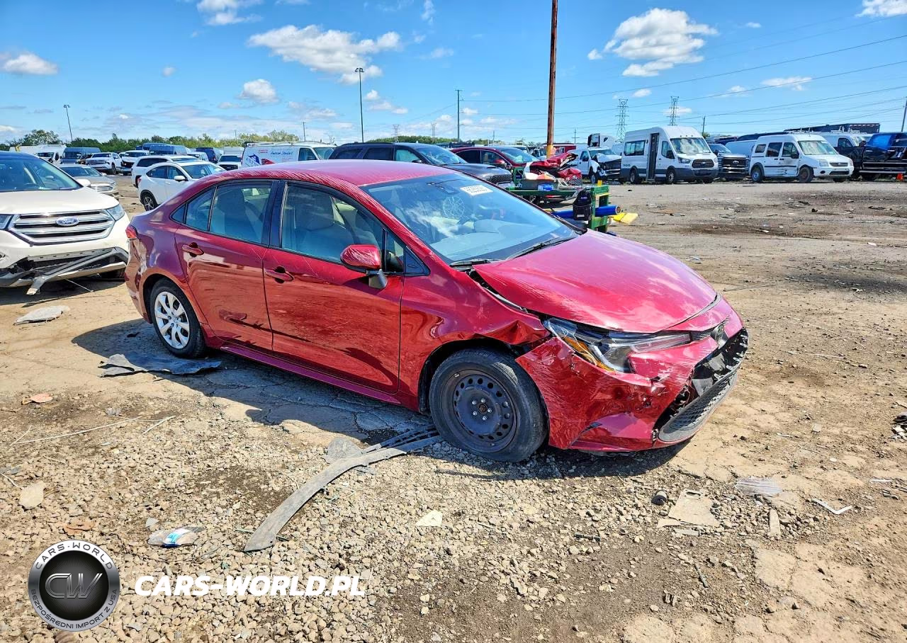 2022 Toyota Corolla Le VIN:JTDEPMAE3NJ193751 - 4