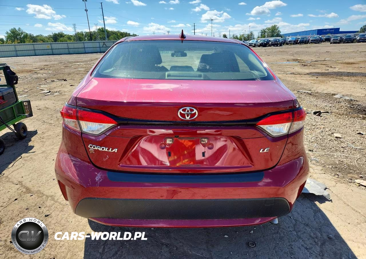 2022 Toyota Corolla Le VIN:JTDEPMAE3NJ193751 - 6