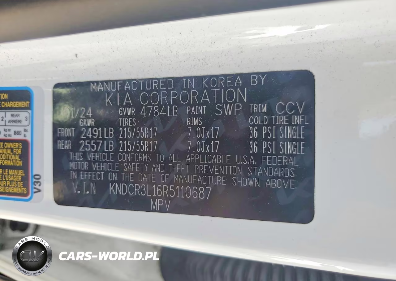2024 Kia Niro Wind VIN:KNDCR3L16R5110687 - 13