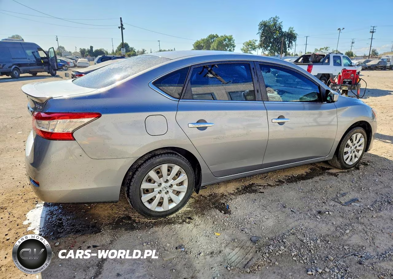 2014 Nissan Sentra Fe+ S VIN:3N1AB7AP4EY244026 - 3