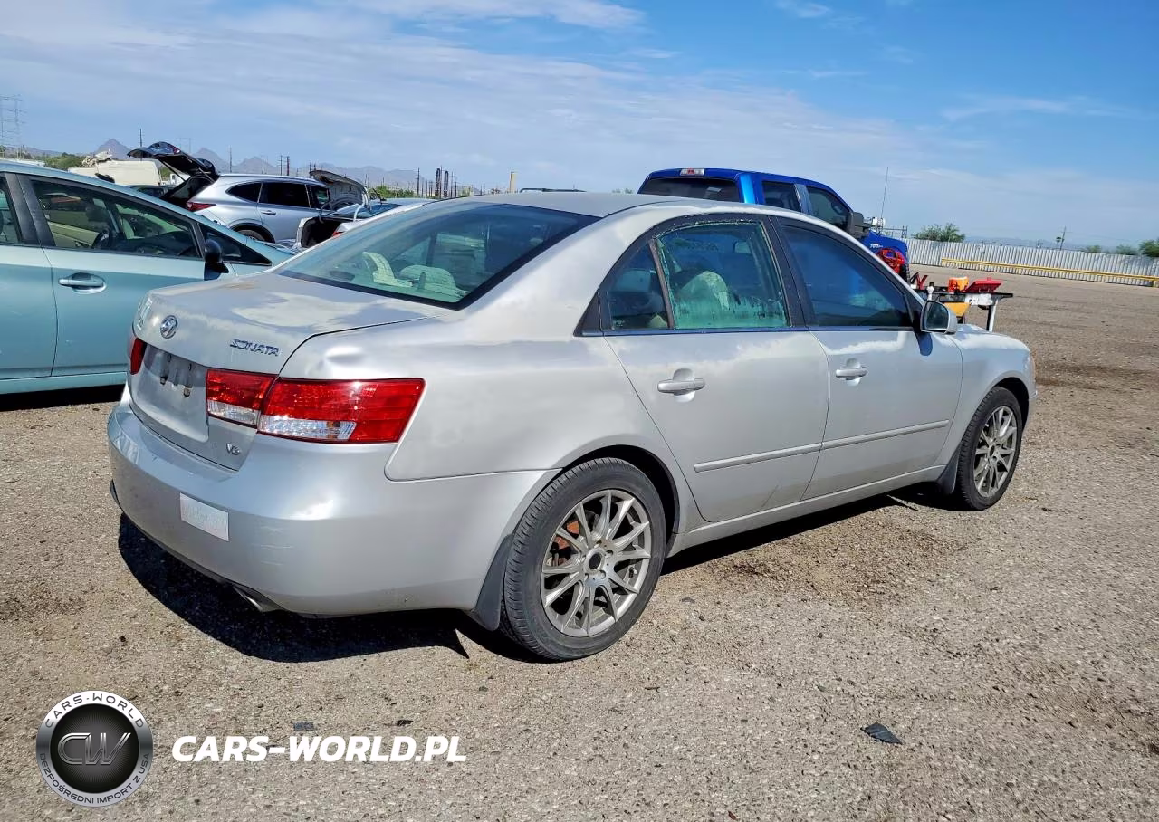 2007 Hyundai Sonata Se VIN:5NPEU46F47H165107 - 3
